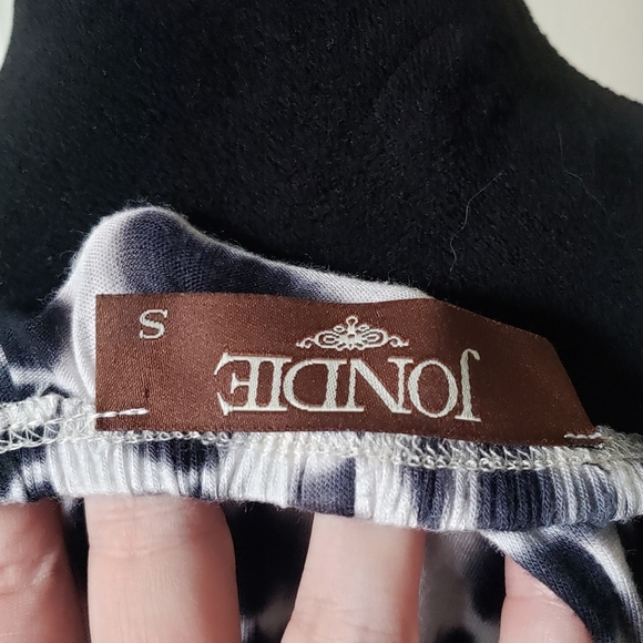 Jondie Tie Dye Hi-Lo Off Shoulder Top - Picture 5 of 6